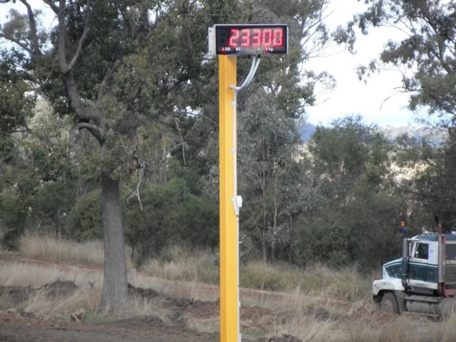Remote Display for weighbridge - SWIA Weighbridge