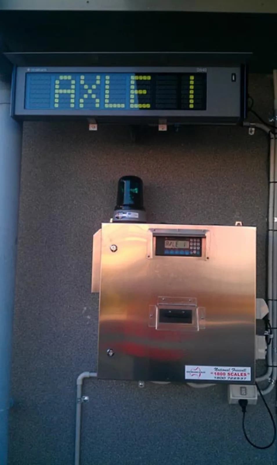 Axle Weigher Indicator Large Figure Display - SWIA QLD