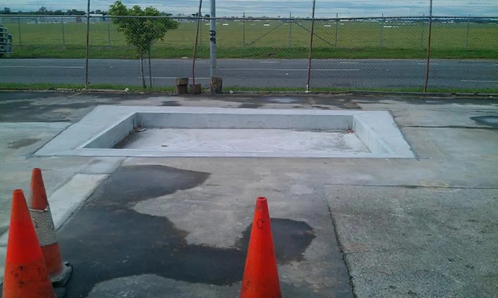 Concrete Catch Basin - SWIA Weighing Refurbish