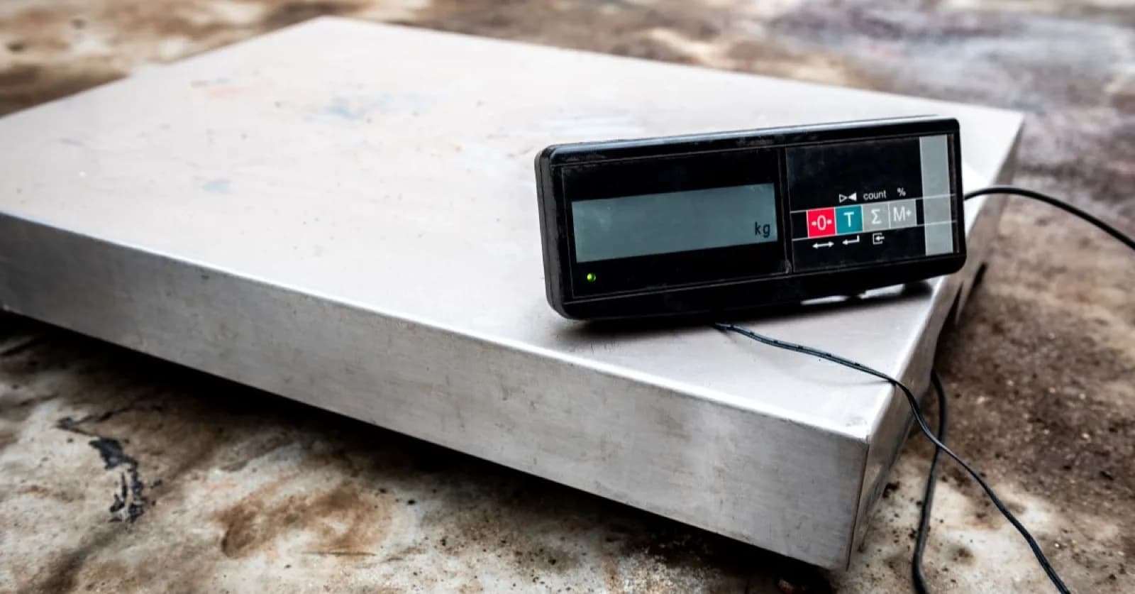 how to calibrate a platform scale