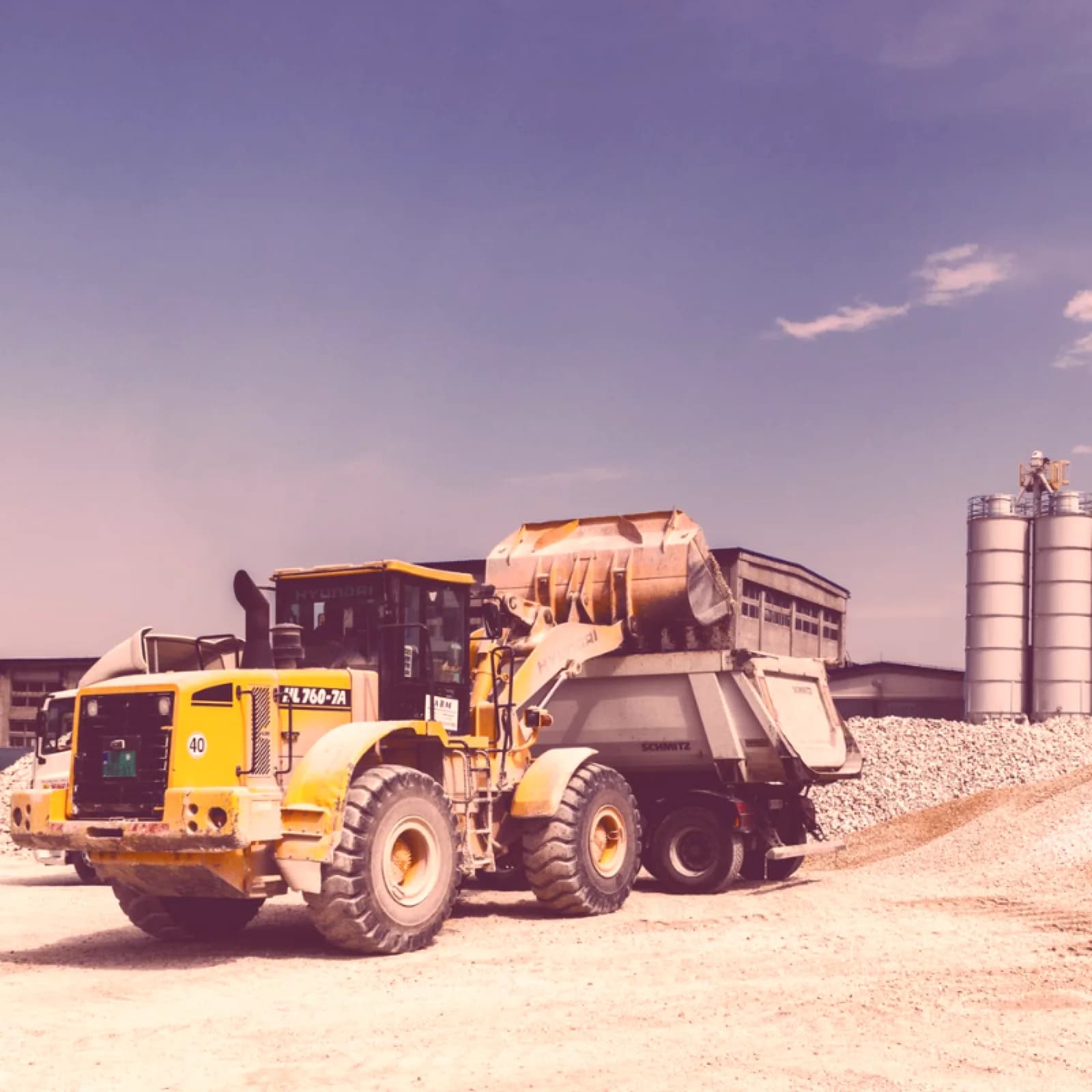 Excavation Equipment At A Mine