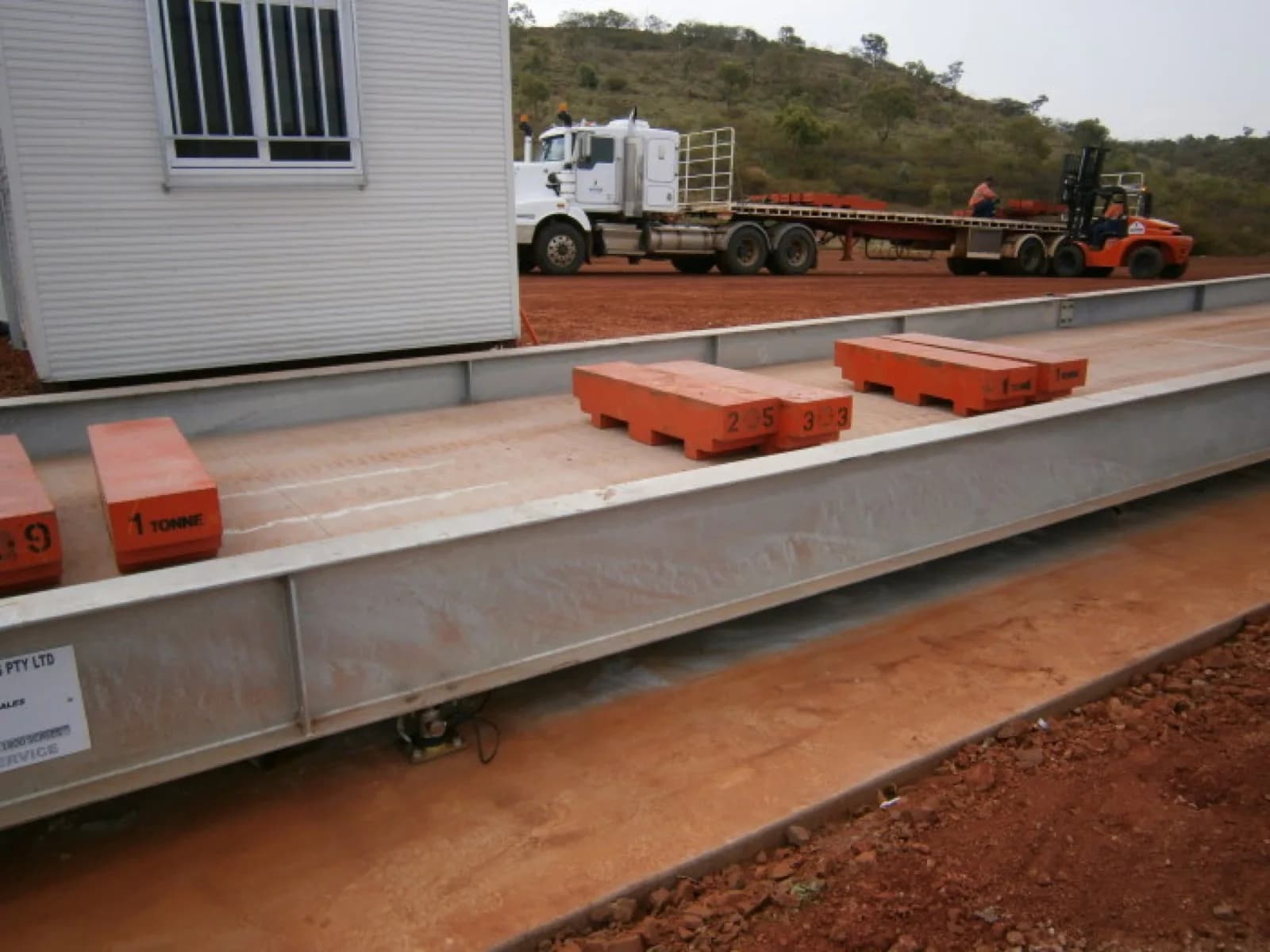 Mt Isa 20m Weighbridge - SWIA Supply and Installation