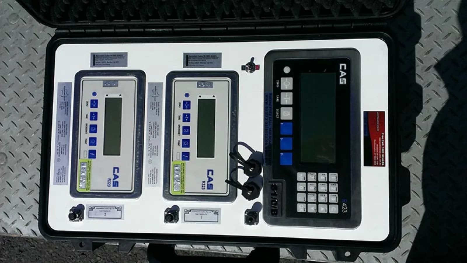 Portable remote display for weighbridge - SWIA QLD