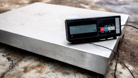 how to calibrate a platform scale